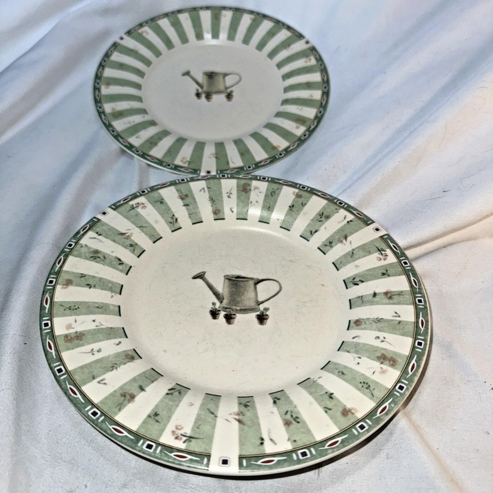 Pfaltzgraff Naturewood Set of 2 Salad Dessert Plates 8"